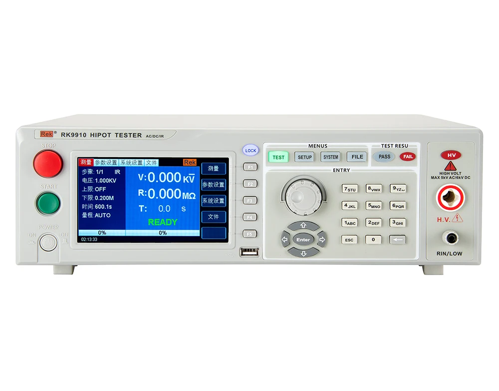 RK9910/RK9920/RK7122 Programmable Insulation and Voltage Withstand Tester for AC/DC Isolation Detection RK9910/RK9920/RK7122 Programmable Insulation and Voltage Withstand Tester for AC/DC Isolation Detection